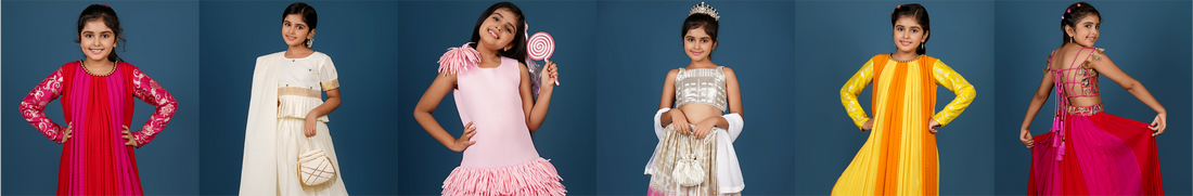 Introducing A-Line and Trapeze Dresses to Indian Kids' Fashion: A Blend of Style and Comfort